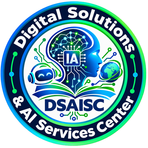 Digital Solutions & AI Services Center - Logo Saly Sénégal